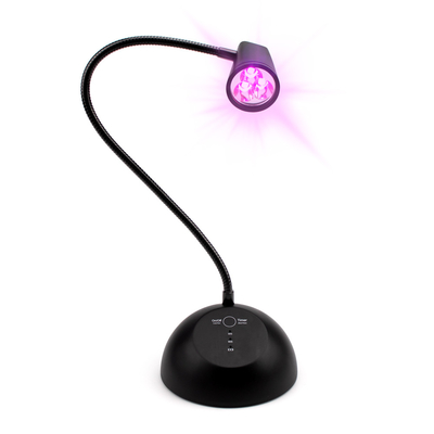 لامپ LED شارژ UV OEM 48 واتی لامپ خشک کن ناخن با حرارت کم 360 درجه قابل چرخش