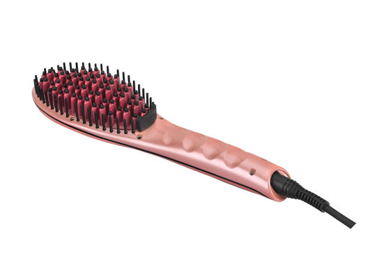 FCC 2.0m Power Cord Hair Styling Tool Ceramic Pro برس مو صاف کننده مو