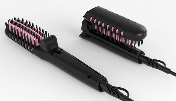 5 سطح گرما Frizz رایگان PTC Heating Hair Straightener برس برس 180-230C