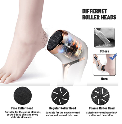 آسیاب پا با جاروبرقی جاروبرقی قابل حمل USB Electric Foot Callus Remover